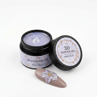 Magic Blue 3D Flower Gel 15ml LYNIS NAILS