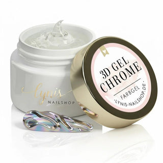 CLEAR 3D Chrome Gel 5ml LYNIS NAILS
