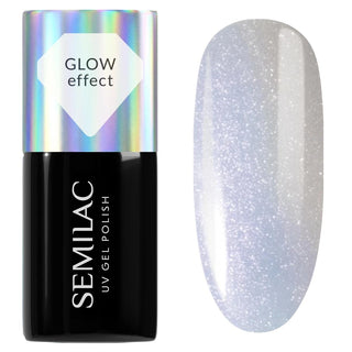 986 Milky Blue Glow UV Nagellack 7ml Semilac