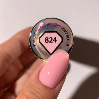 824 Soft Blush Smart Builder Base Coat 8in1 7ml Semilac