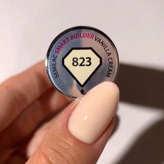 823 Vanilla Cream Smart Builder Base Coat 8in1 7ml Semilac