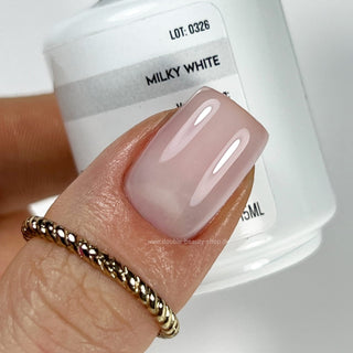 Milky White Bottle Gel 15ml LYNIS NAILS