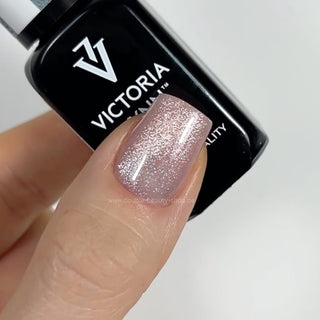 Silver Cat Eye Top Coat No WIPE 8ml VICTORIA VYNN