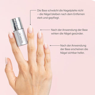Milky Shine Collagen Base Coat 7ml Semilac