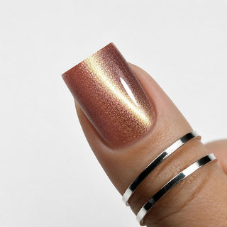 PEACH PLEASE UV Nagellack CAT EYE 7ml ECLAIR