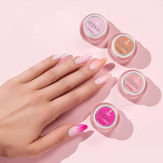 White BOOMY OMBRE Art Gel VICTORIA VYNN