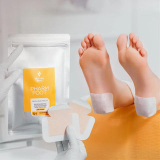 MANUKA PATCH 20st. Regenerierende und beruhigende Fersenpflaster mit Manuka-Honig PHARM FOOT VICTORIA VYNN