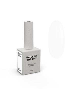 French White 002 GEL POLISH 10ml NAILS OF THE DAY