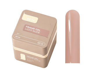 LIGHT NUDE Frame Gel NO FILE 30ml HEYLOVE