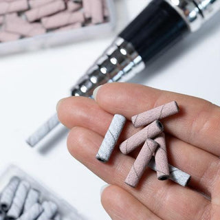 SCHLEIFKAPPEN 3mm WHITE 180grid 50 Stück