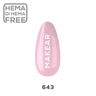 643 - UV Nagellack ohne Hema 8ml MAKEAR