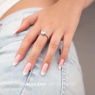 605 Milky French - UV Nagellack ohne Hema 8ml MAKEAR