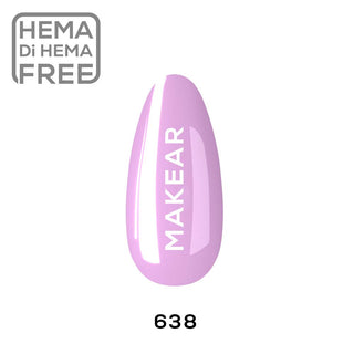 638 - UV Nagellack ohne Hema 8ml MAKEAR
