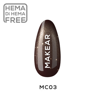 01 Silky Cat Eye - УФ-гель-лак без HEMA 8 мл MAKEAR