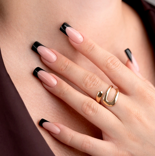 Black Nail Art Gel für French Maniküre 5ml (paint gel) Makear