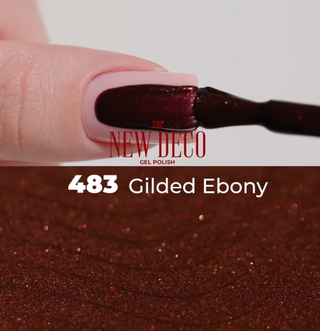 483 Gilded Ebony Gel polish 8ml VICTORIA VYNN