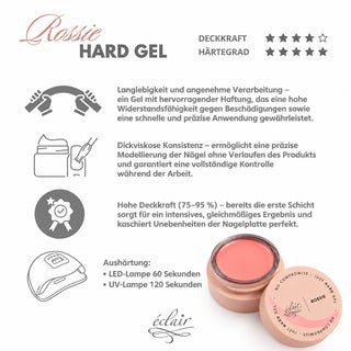 ROSSIE Hard Gel 15g ECLAIR